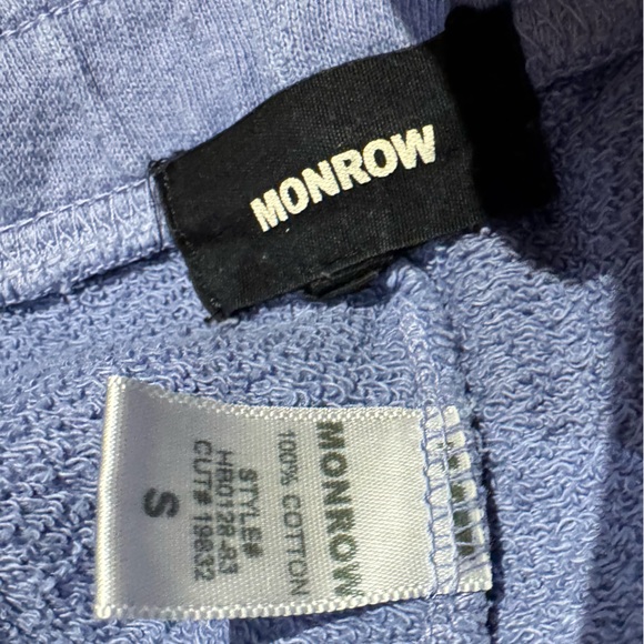 MONROW Terry Cloth Ombre Sweatpants - Size Small - Picture 6 of 6